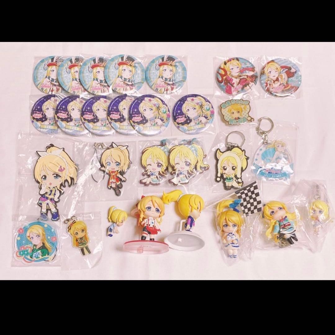 ラブライブ μ's 絢瀬絵里 缶バッジ ラバスト まとめ