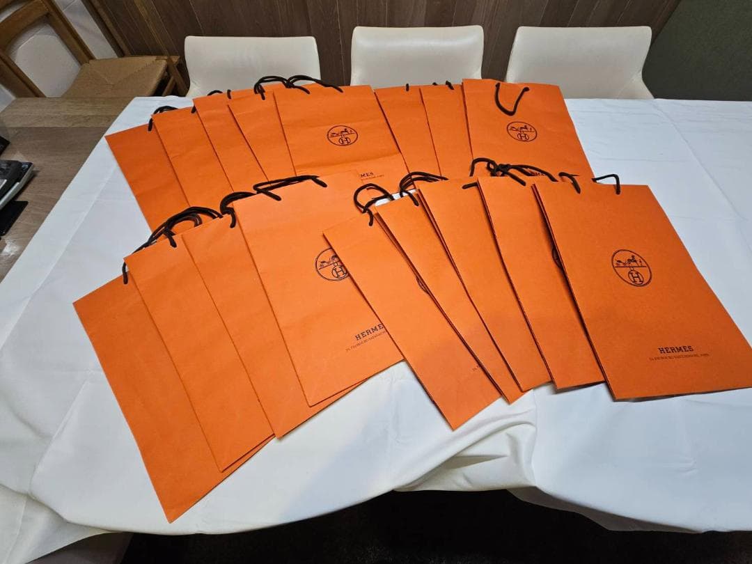 エルメス 紙袋 ショッパー 大量 まとめ売り 98枚