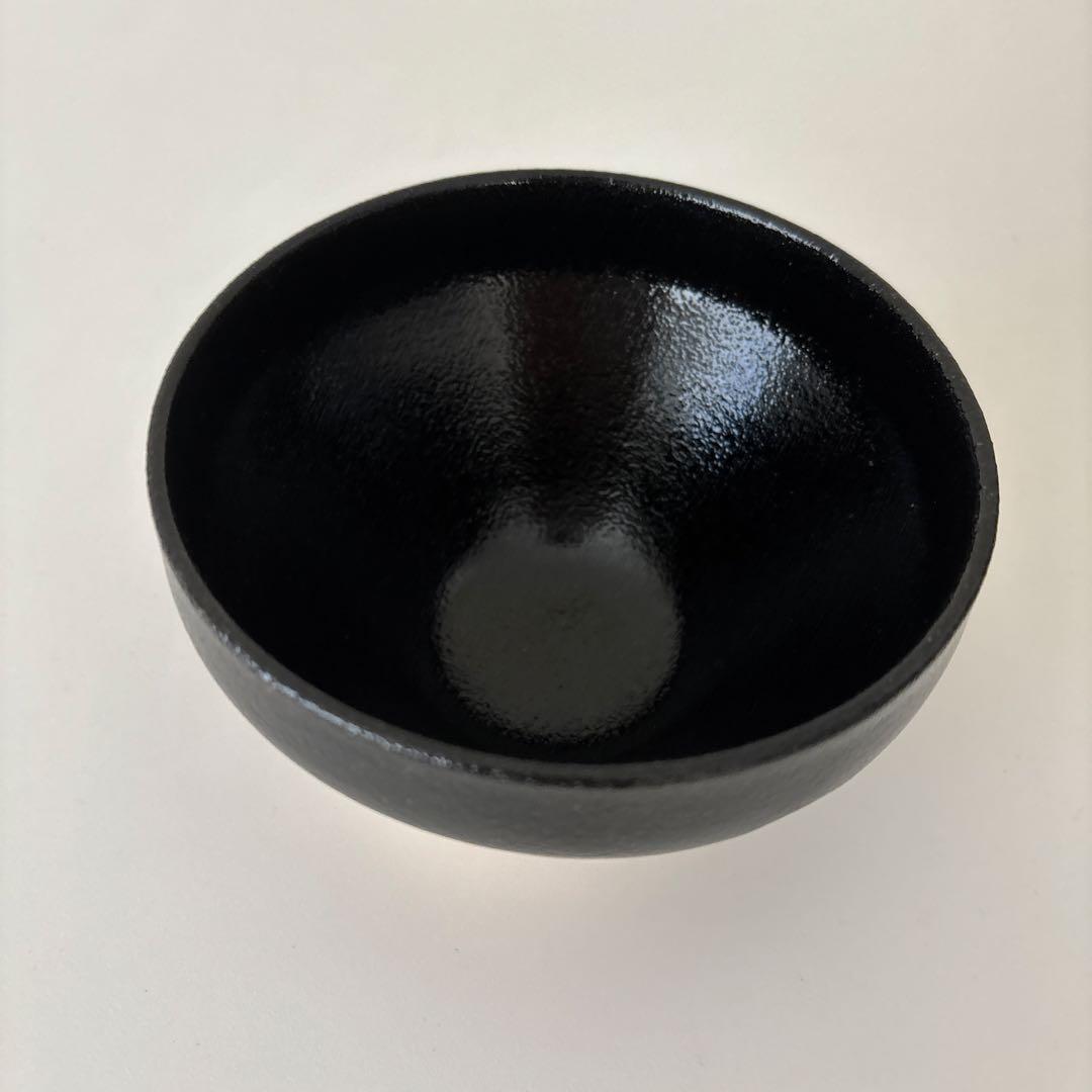 【新品未使用】抹茶茶碗　兎月窯　杉浦芳樹作　瀬戸焼　御題『音』茶碗　共箱ウコン布