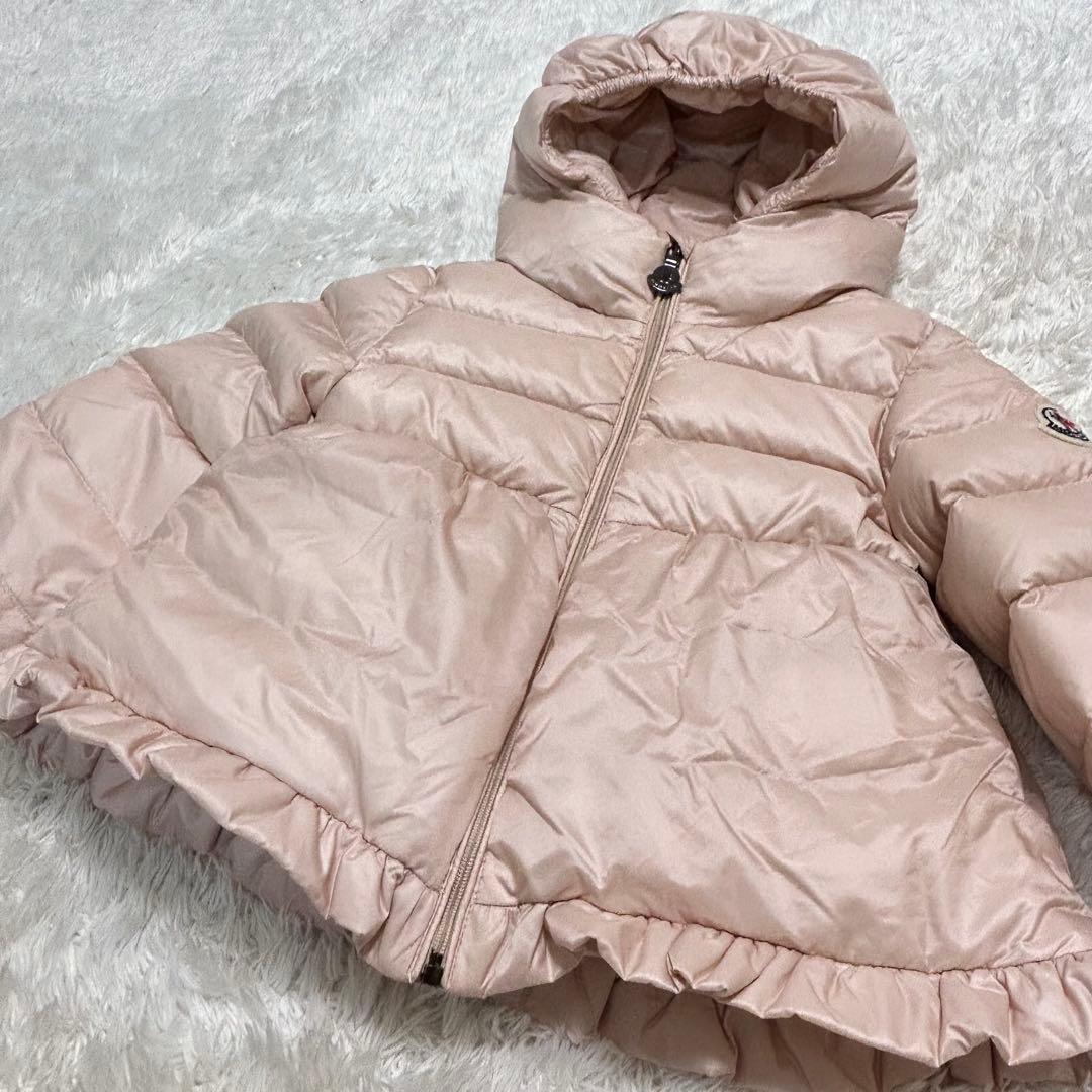 美品✨RFID✨MONCLER ダウン フリル ODILE baby 80ピンク