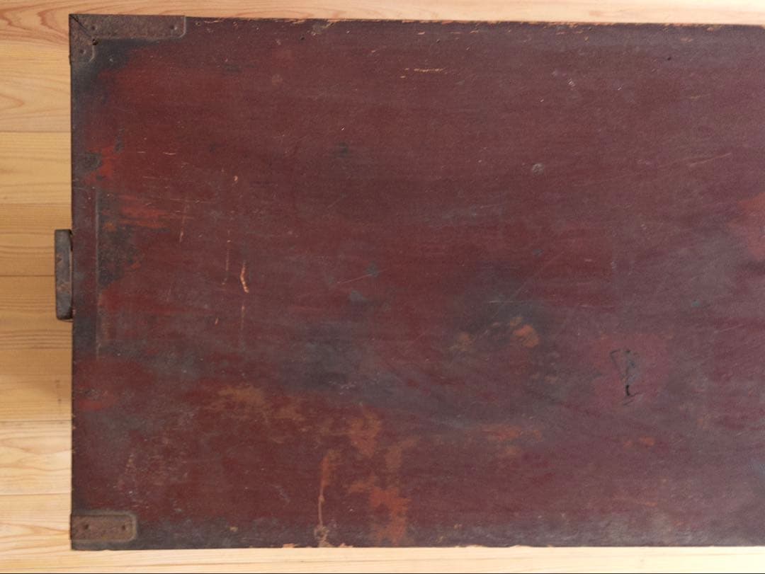 古家具　時代箪笥　4段引き出し　鉄金具　和箪笥・古道具　古家具　アンティーク