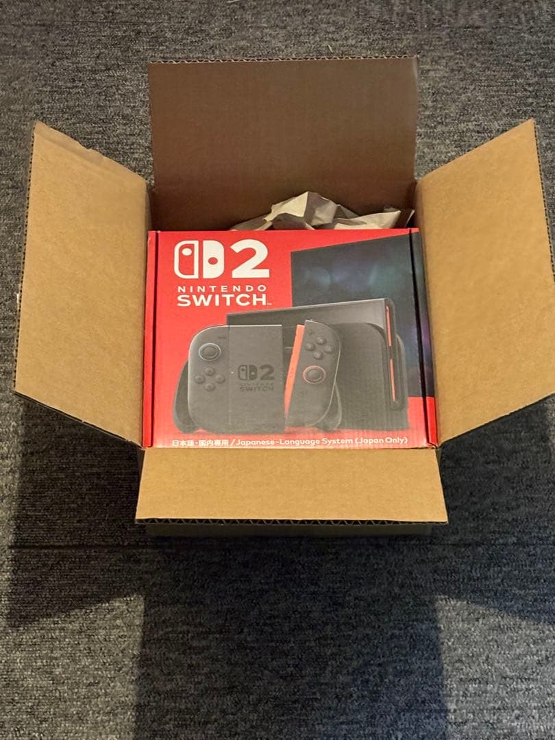 新品未使用 Nintendo Switch 2 日本語専用　送料込み