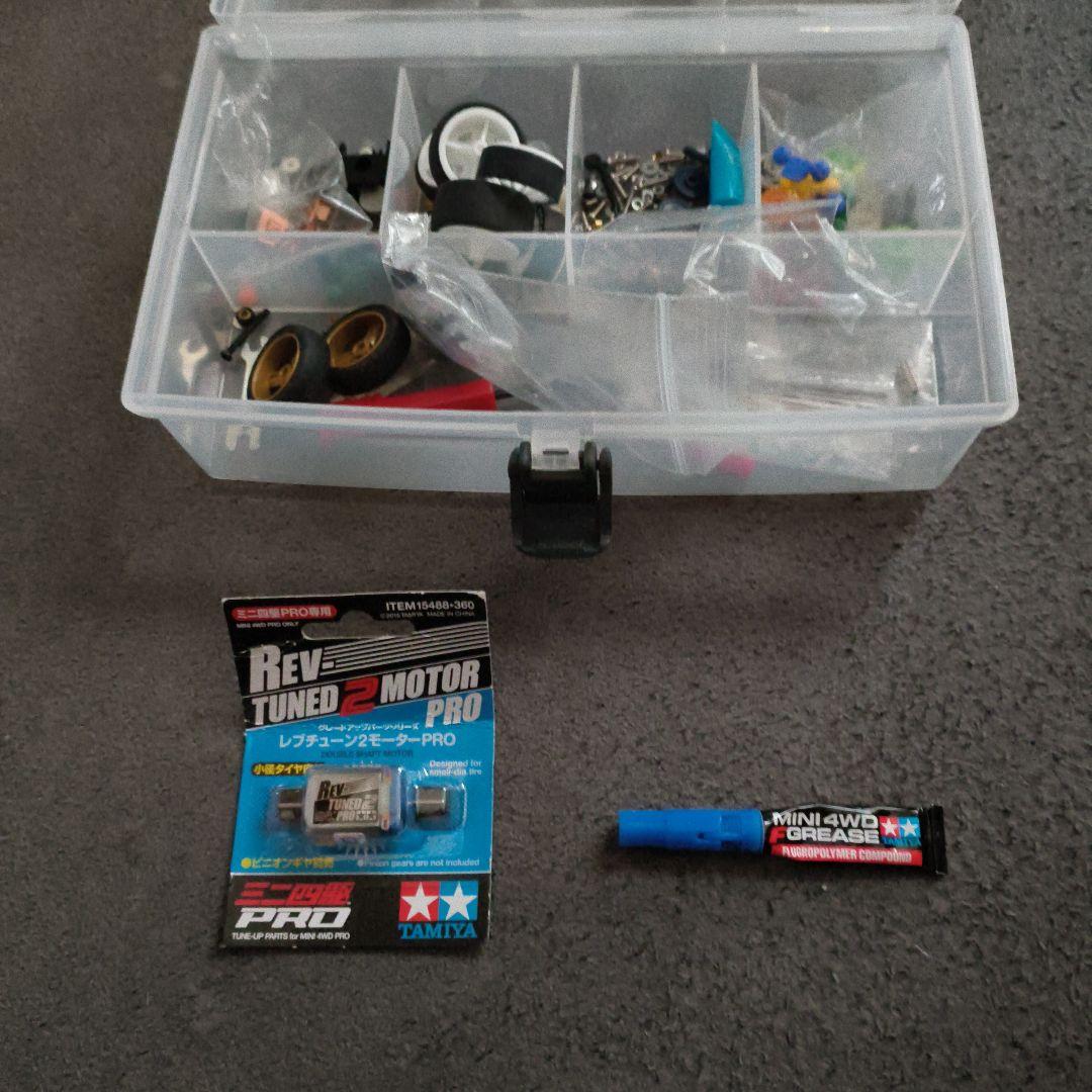 タミヤ ミニ四駆 パーツセット 純正カーボン アルミパーツなど まとめて