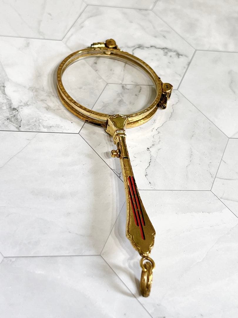 フランス　アンティーク　ローネット　ルーペ　オペラグラス　拡大鏡