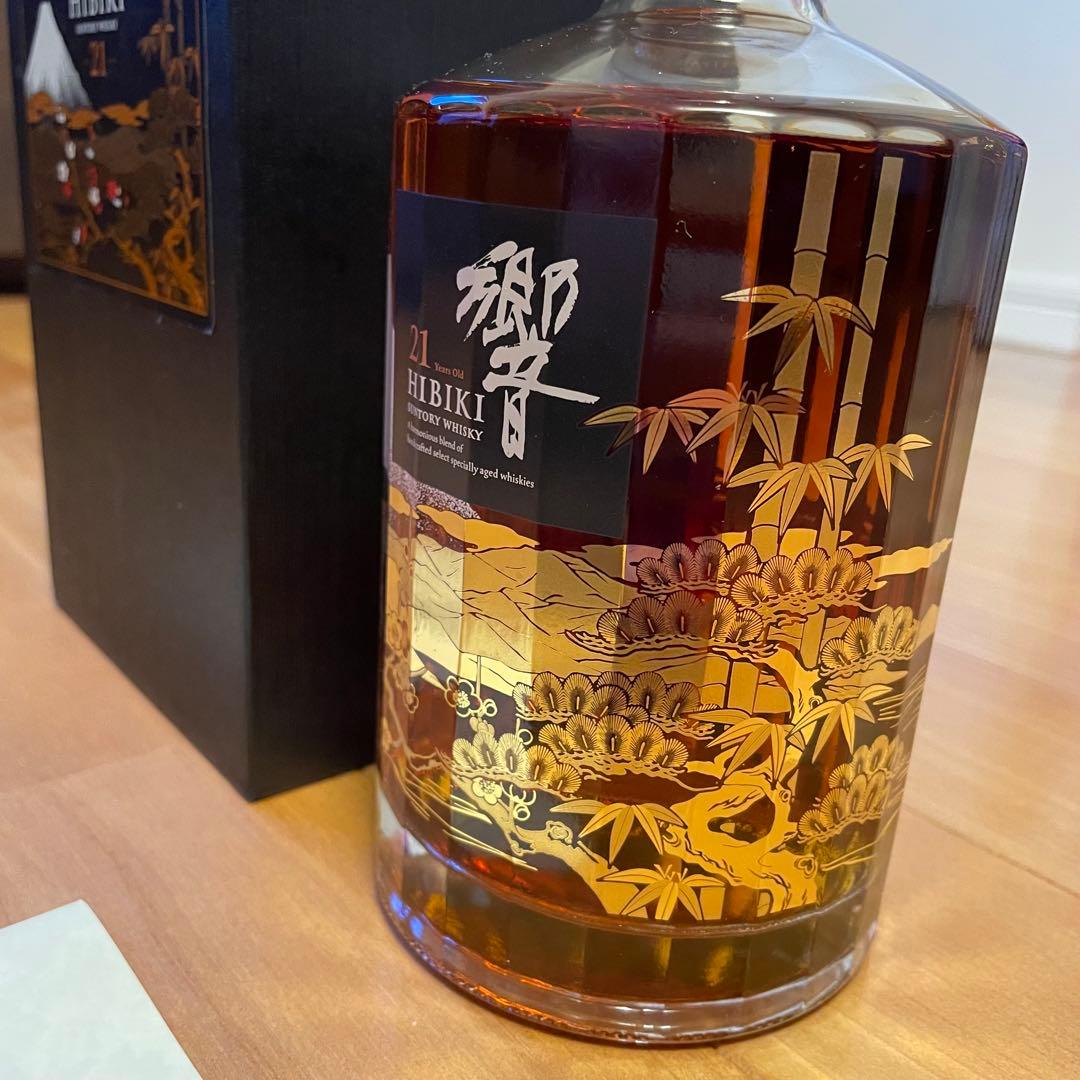 サントリーウイスキー響　21年　花鳥風月