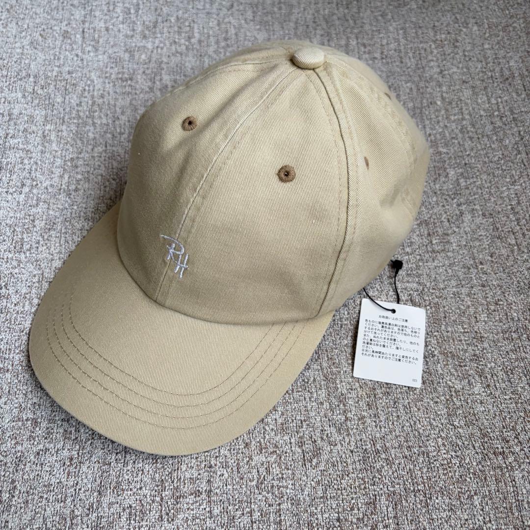 Ron Herman ベージュ ベースボールキャップ 新品未使用