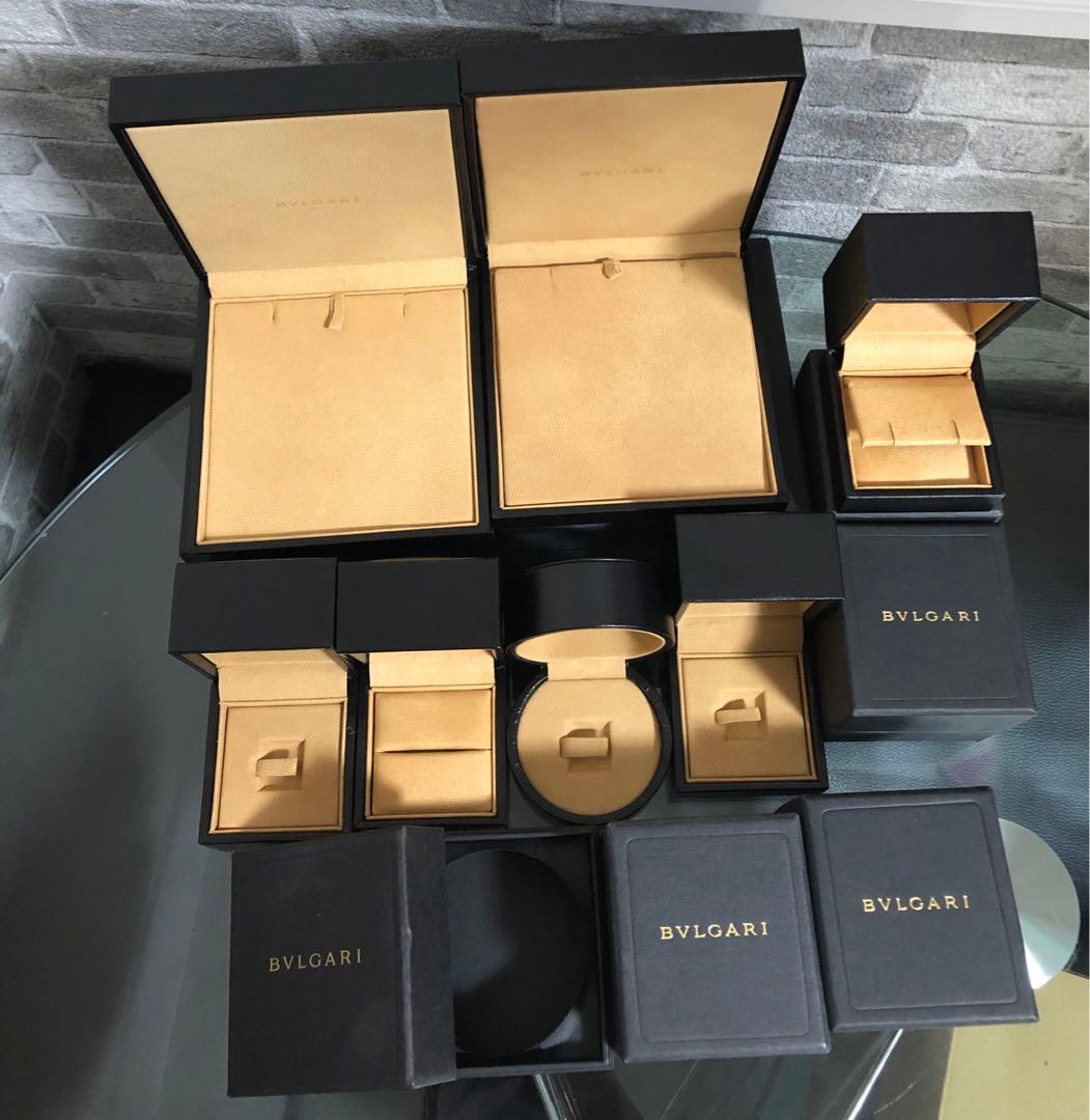 最終価格　ブルガリ　ネックレスケース　リングケース　ピアスケース