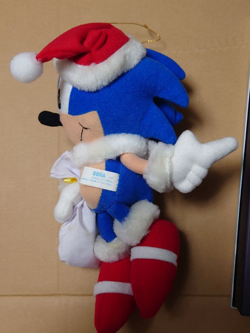 レトロ　ソニック　Dr.エッグマン　クリスマス　サンタ　ぬいぐるみ　1994年
