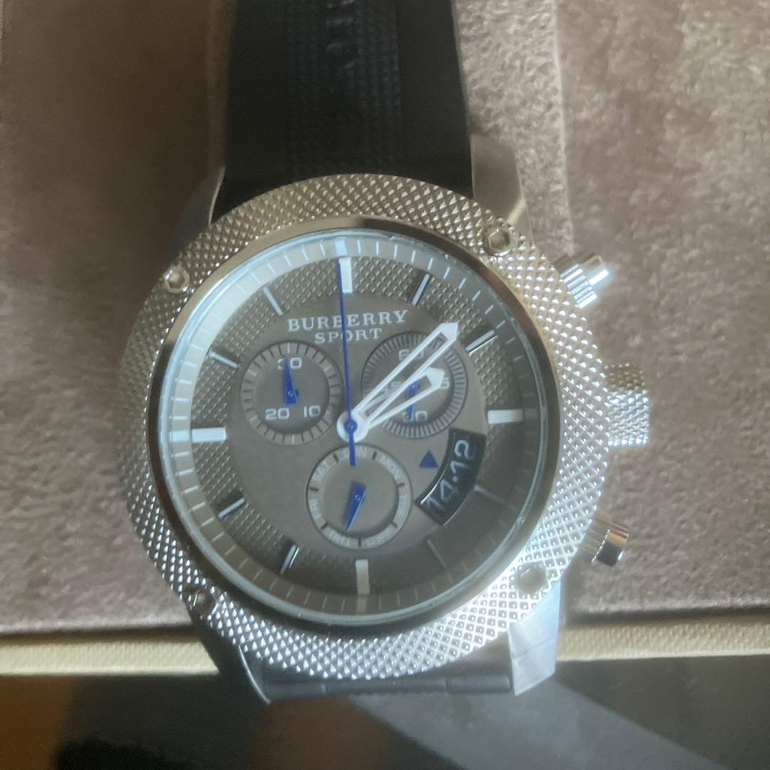 BURBERRY SPORT クロノグラフ ラバーベルト