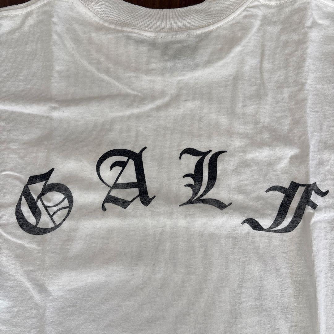 最終売切り価格！美品CHROME HEARTS ホワイト Tシャツ ＧＡＬＦロゴ