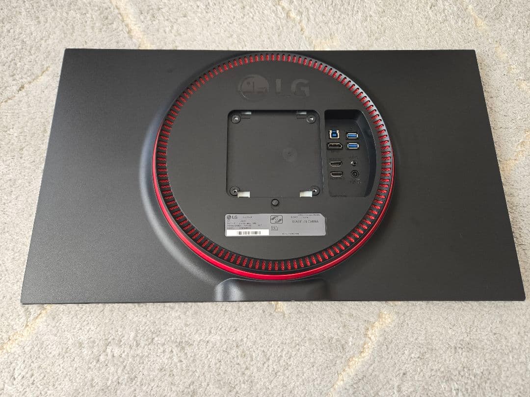 LG UltraGear 27インチ WQHD 144Hz ゲーミングモニター