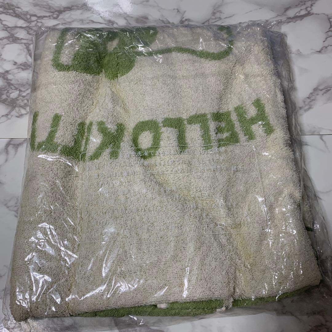 Sanrio HELLO KITTY オーガニックコットン バスタオル　カオハナ