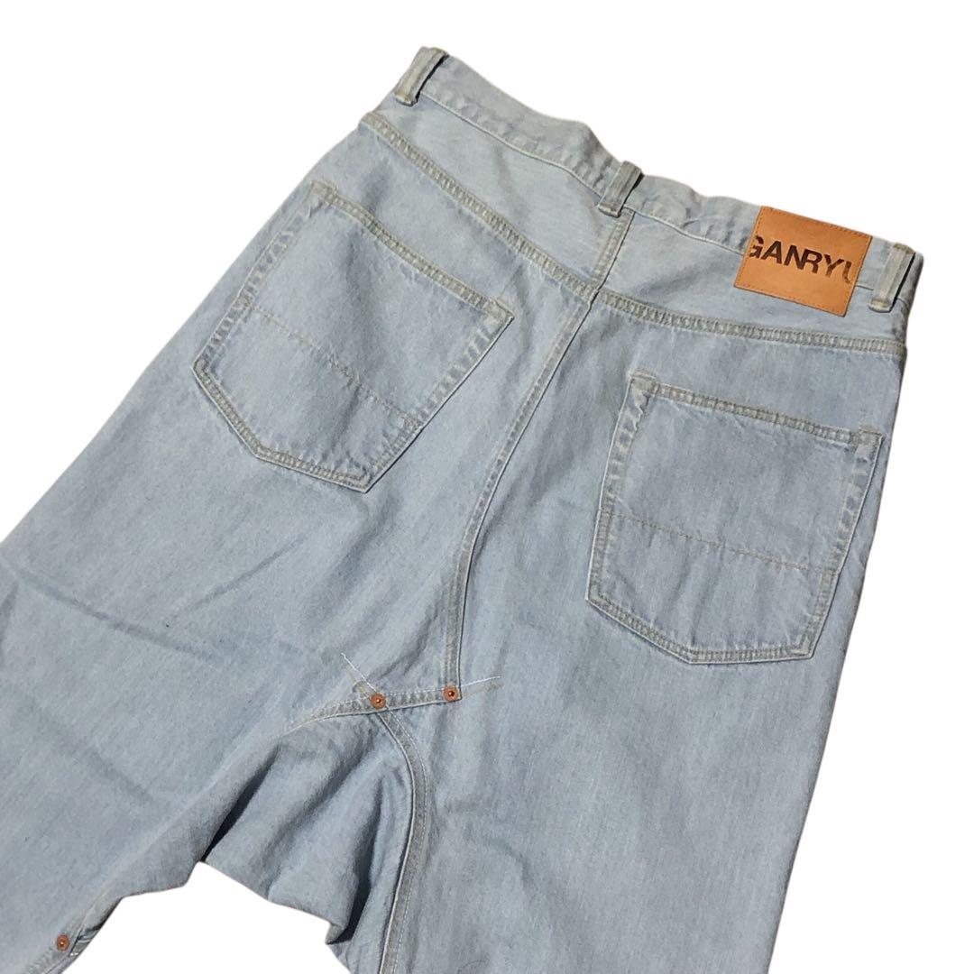 GANRYU サルエルパンツ ライトブルー Comme des Garcons