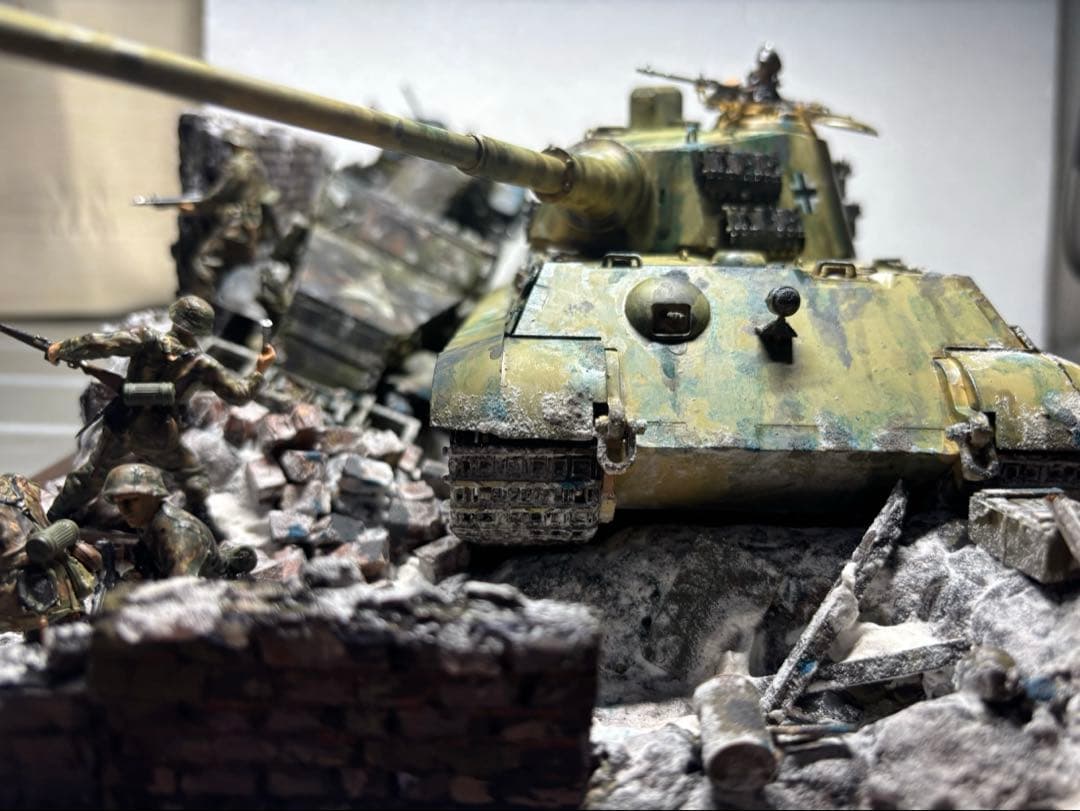 キングタイガー　M16ハーフトラック　歩兵