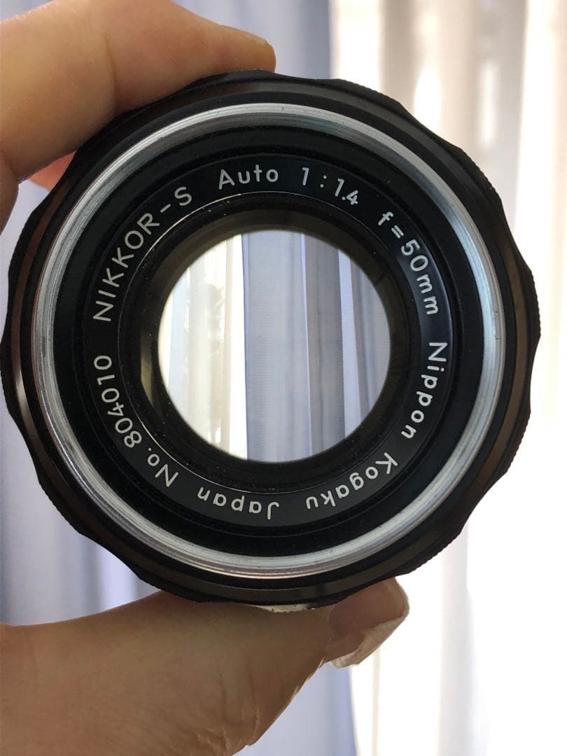 ニコンNikkor-S Auto 50mm F1,4 非Ai old lens