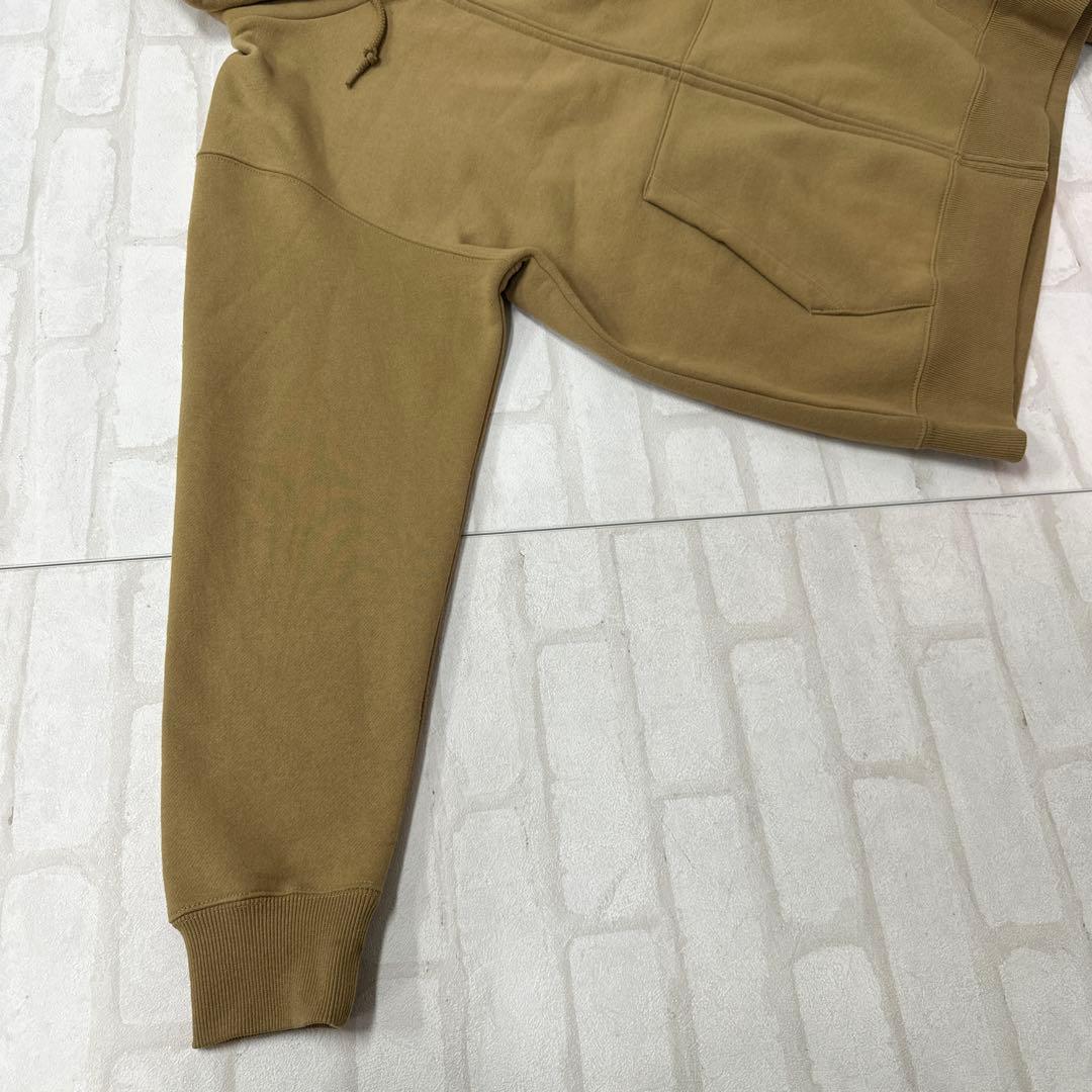 アヴィレックス AVIREX バーシティ ロゴ 刺繍 ワッペン ジップ パーカー