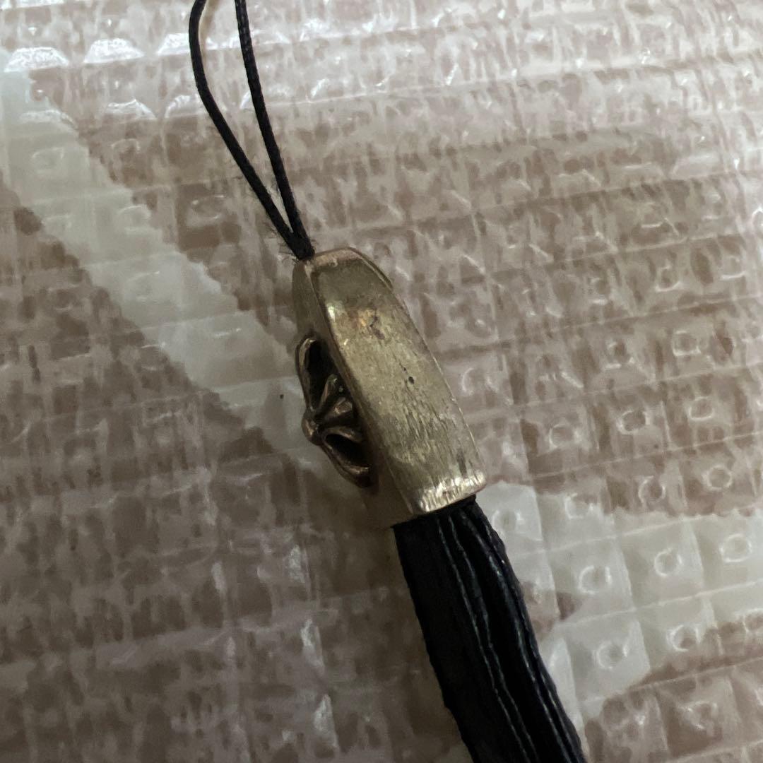 クロムハーツ　ブラックレザー ストラップ 2003