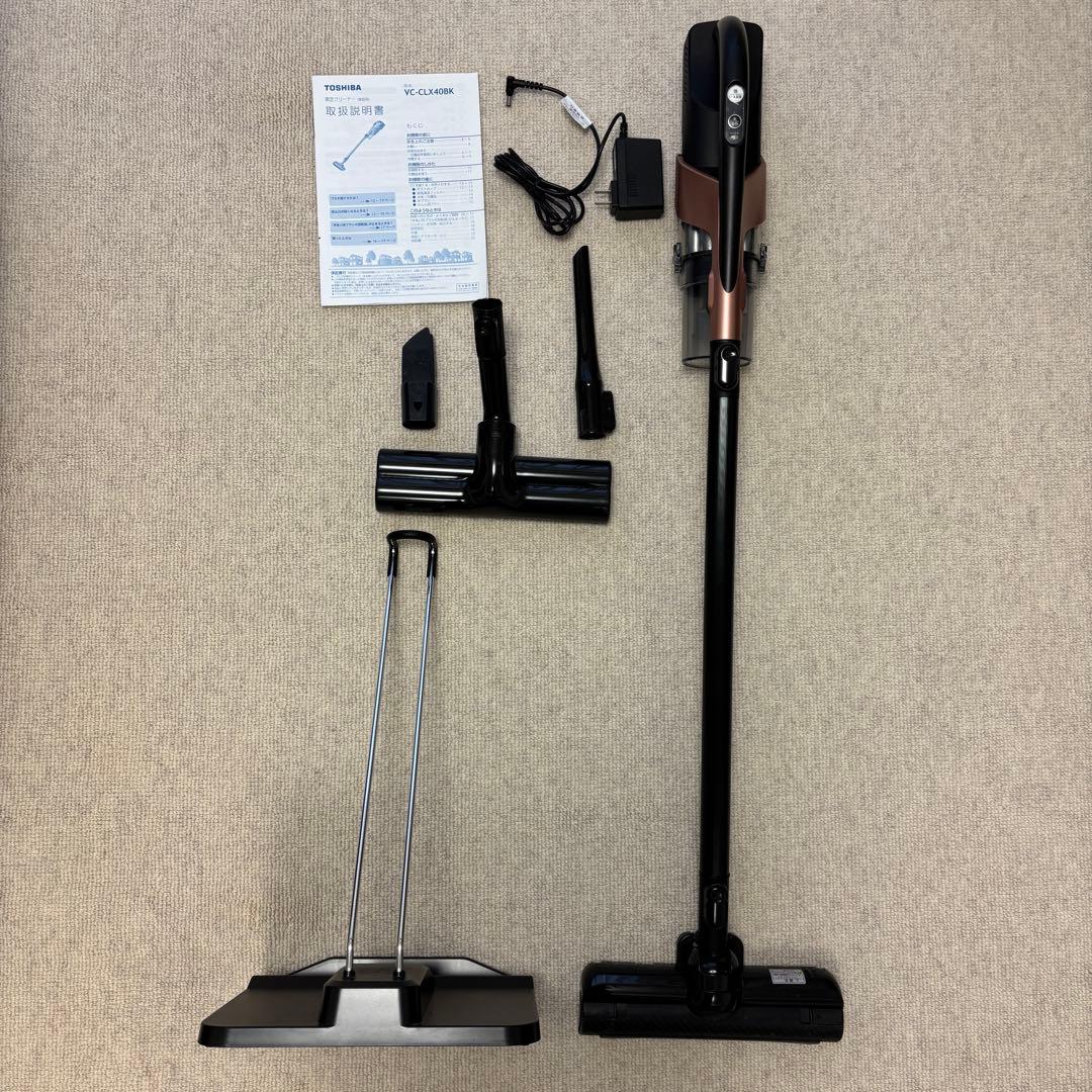 TOSHIBA VC-CLX40BK コードレス掃除機　【動作確認済】