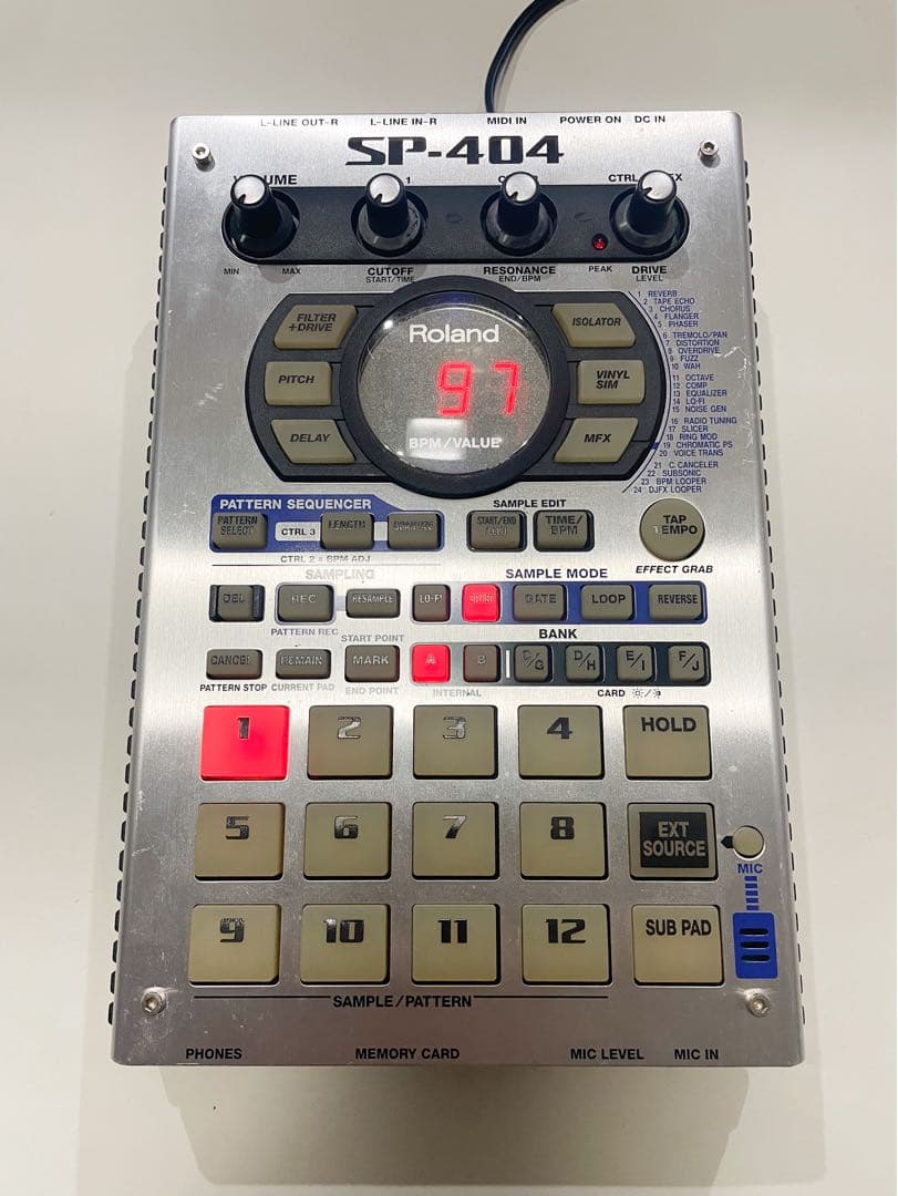 DJ機材 Roland sp404