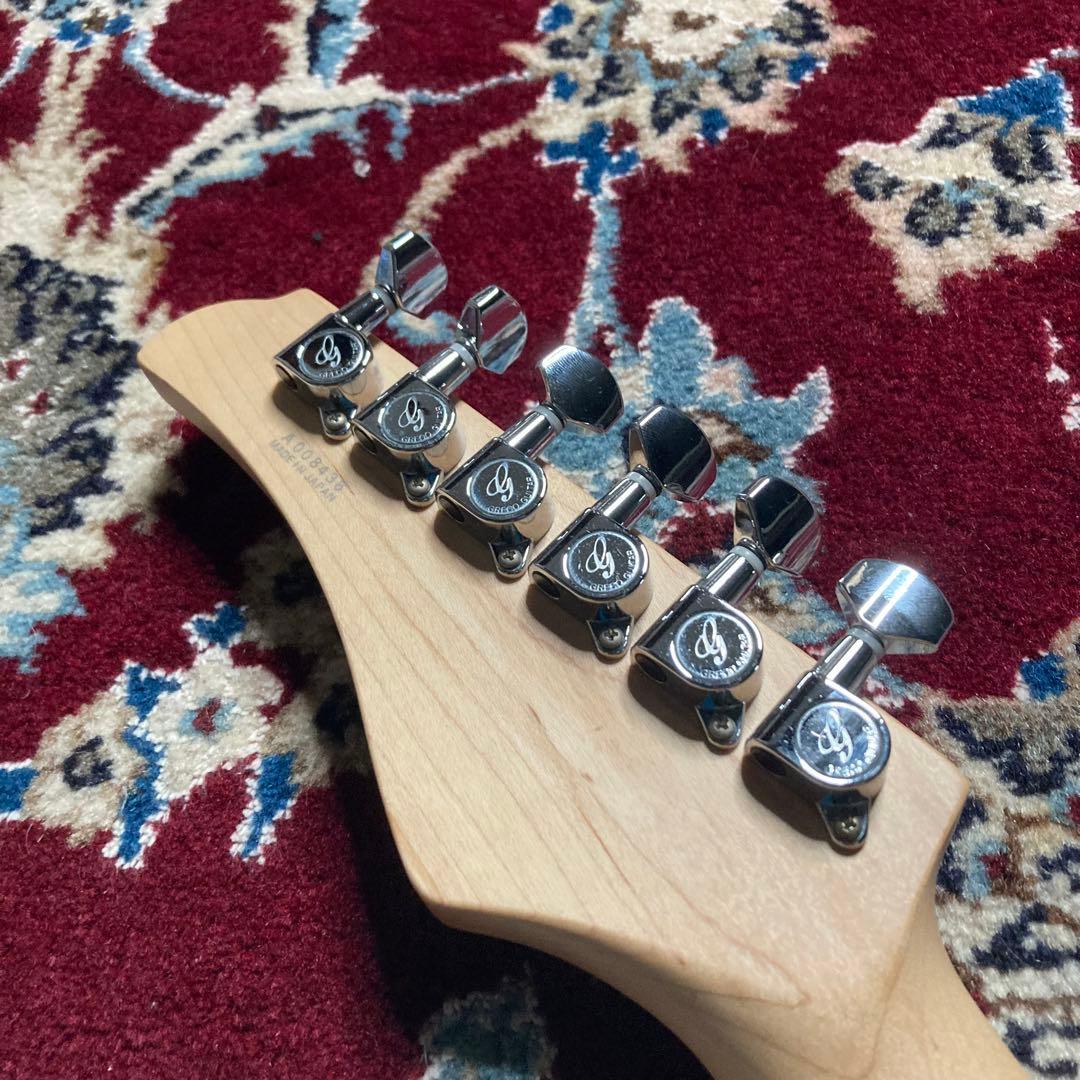 【美品】Greco WS-STD M BLK 　ストラトタイプ　日本製