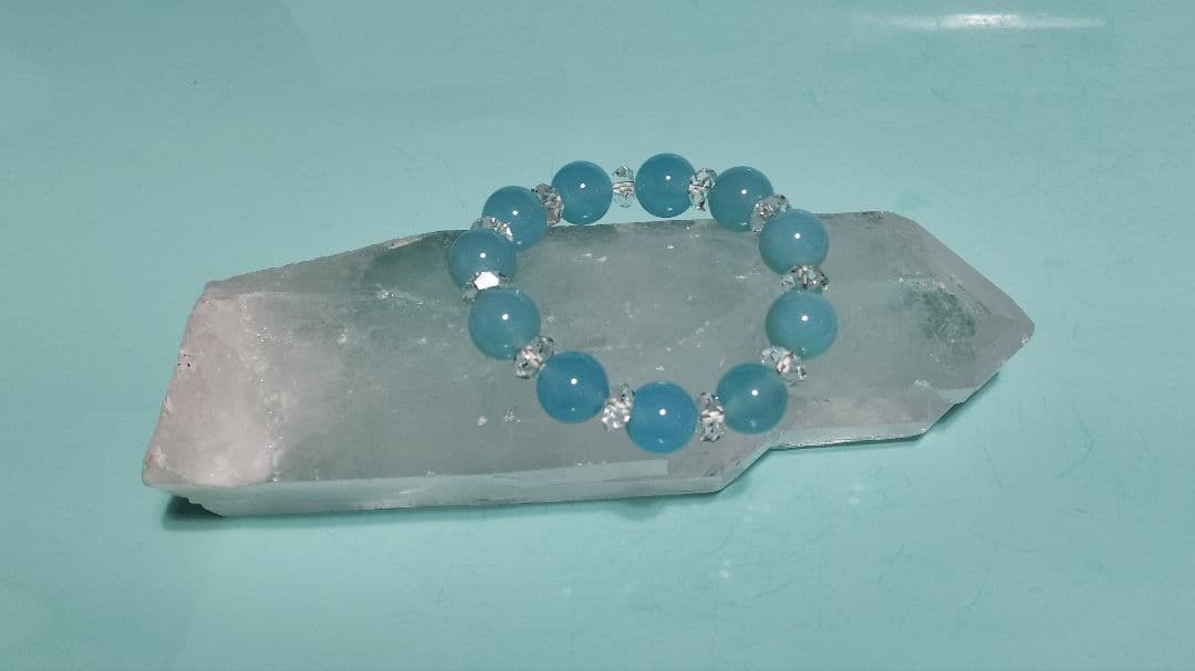 パワーストーン　天然石　ポイント　レインボー入り水晶　569g　No.948