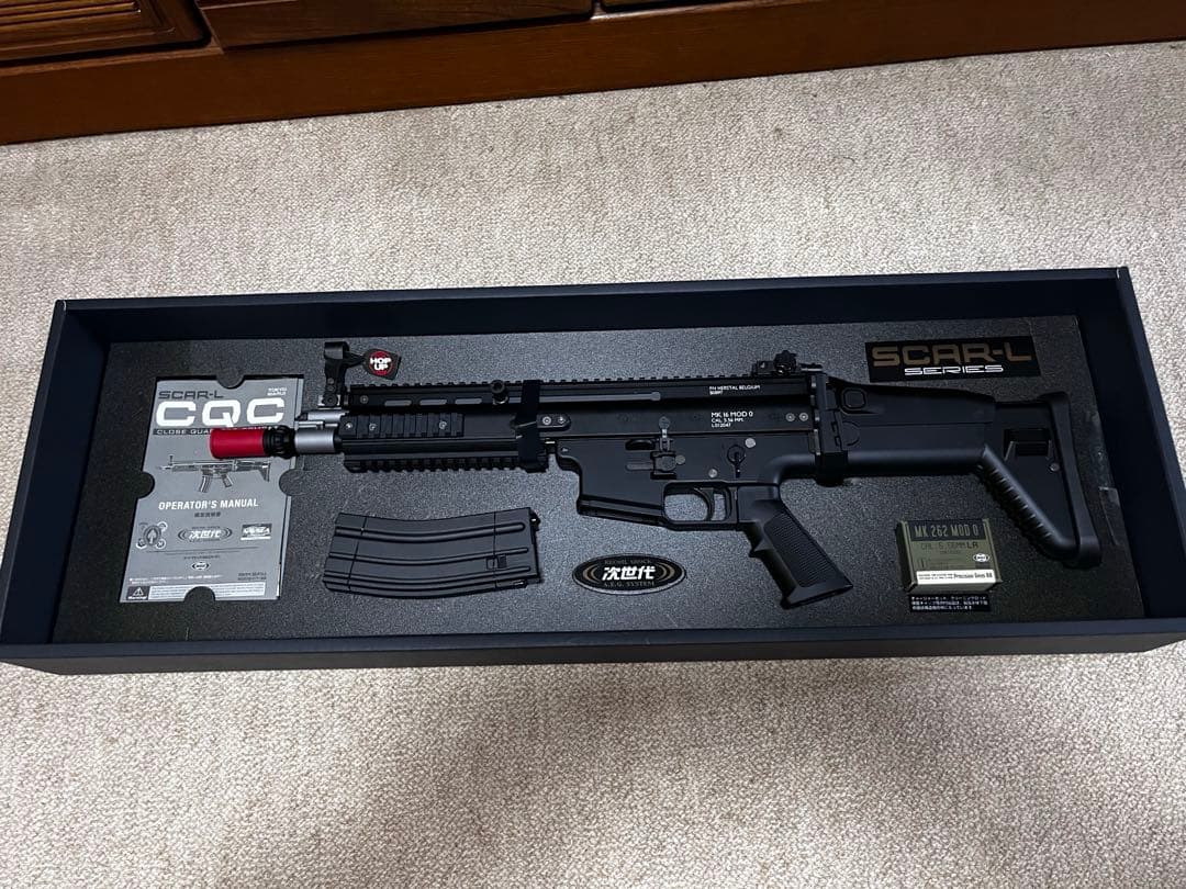 SCAR-L CQC 次世代電動ガン　バッテリー付き　購入日2025年５月６日