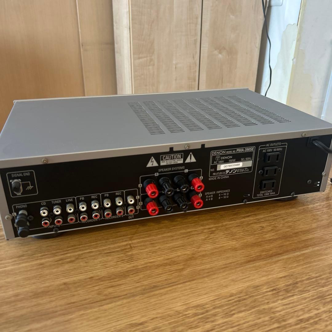 DENON プリメインアンプ 美品 リモコン付