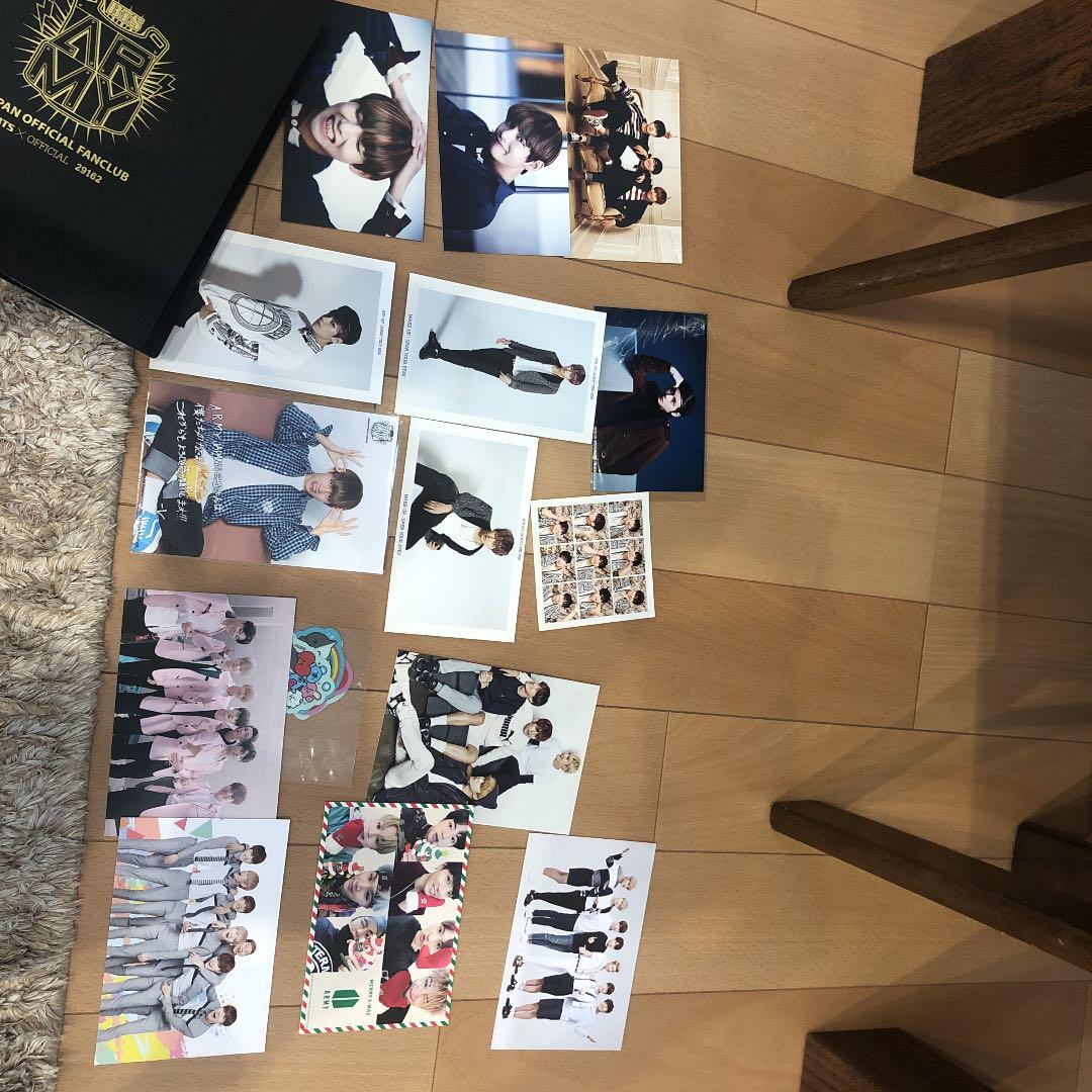 BTS V テヒョン　FC更新特典フォトなど