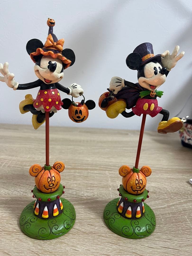 ディズニー ミッキー ミニー ハロウィン フィギュアセット