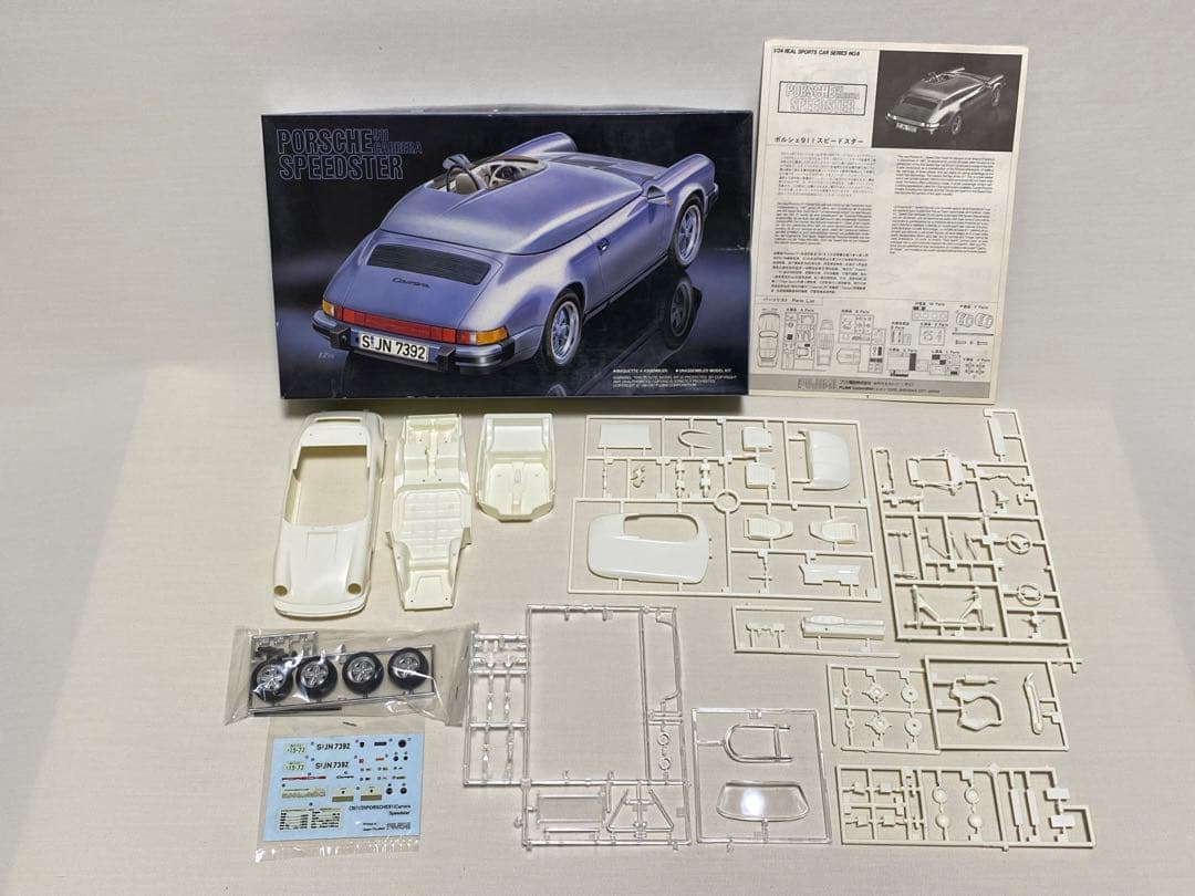 フジミ模型　ポルシェ　1/24 4台+1台(ジャンク)