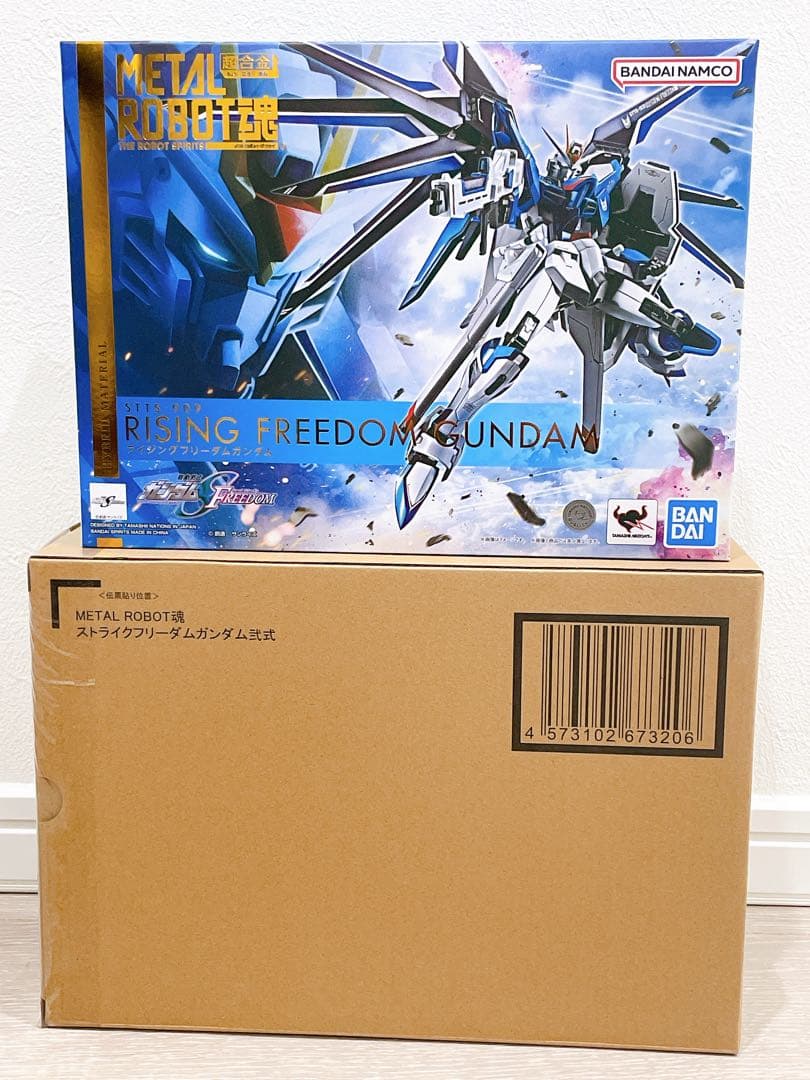 L ROBOT魂 ストライクフリーダムガンダム弐式&ライジングフリーダム