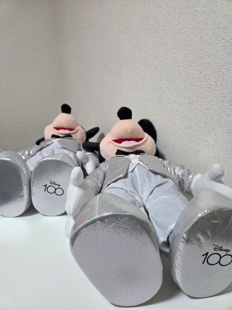 希少2体ディズニー100周年一番くじラストワン賞BIGミッキー特大ぬいぐるみ
