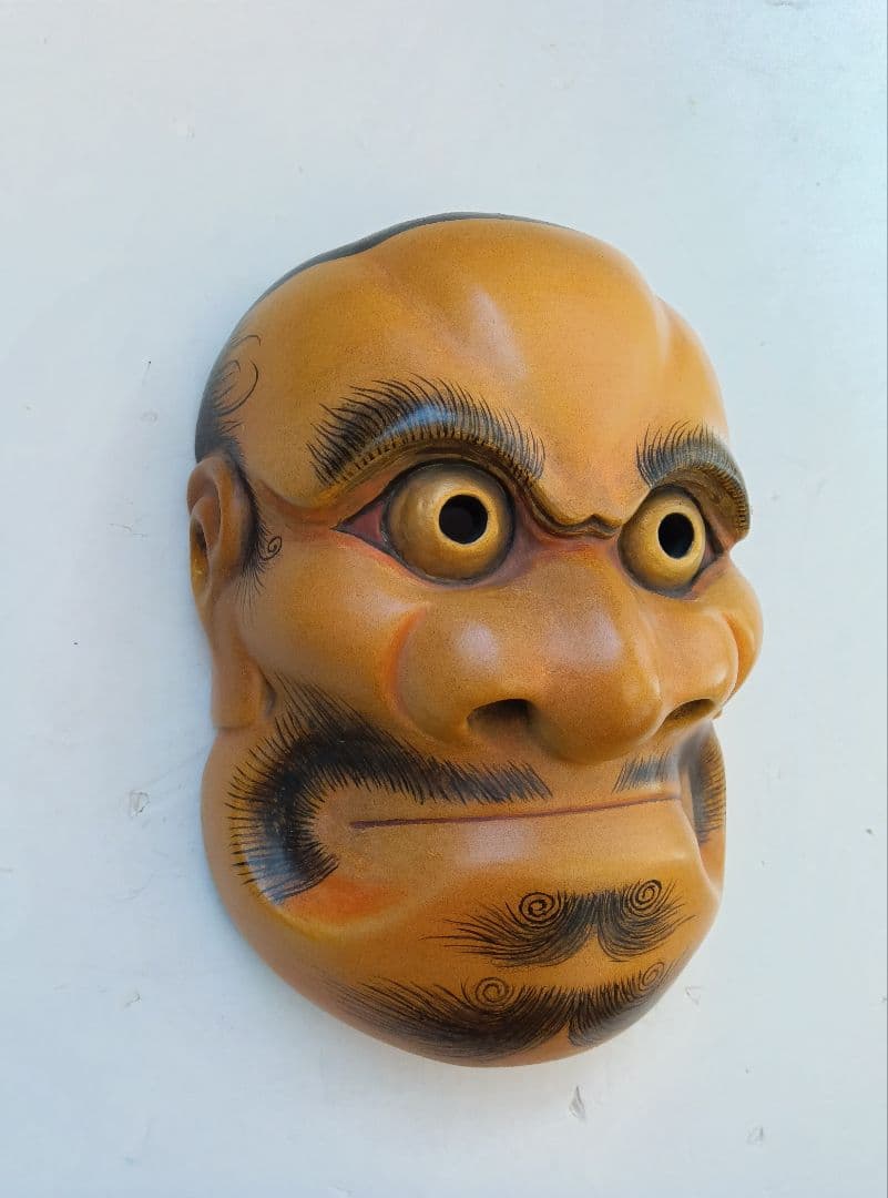木彫り能面