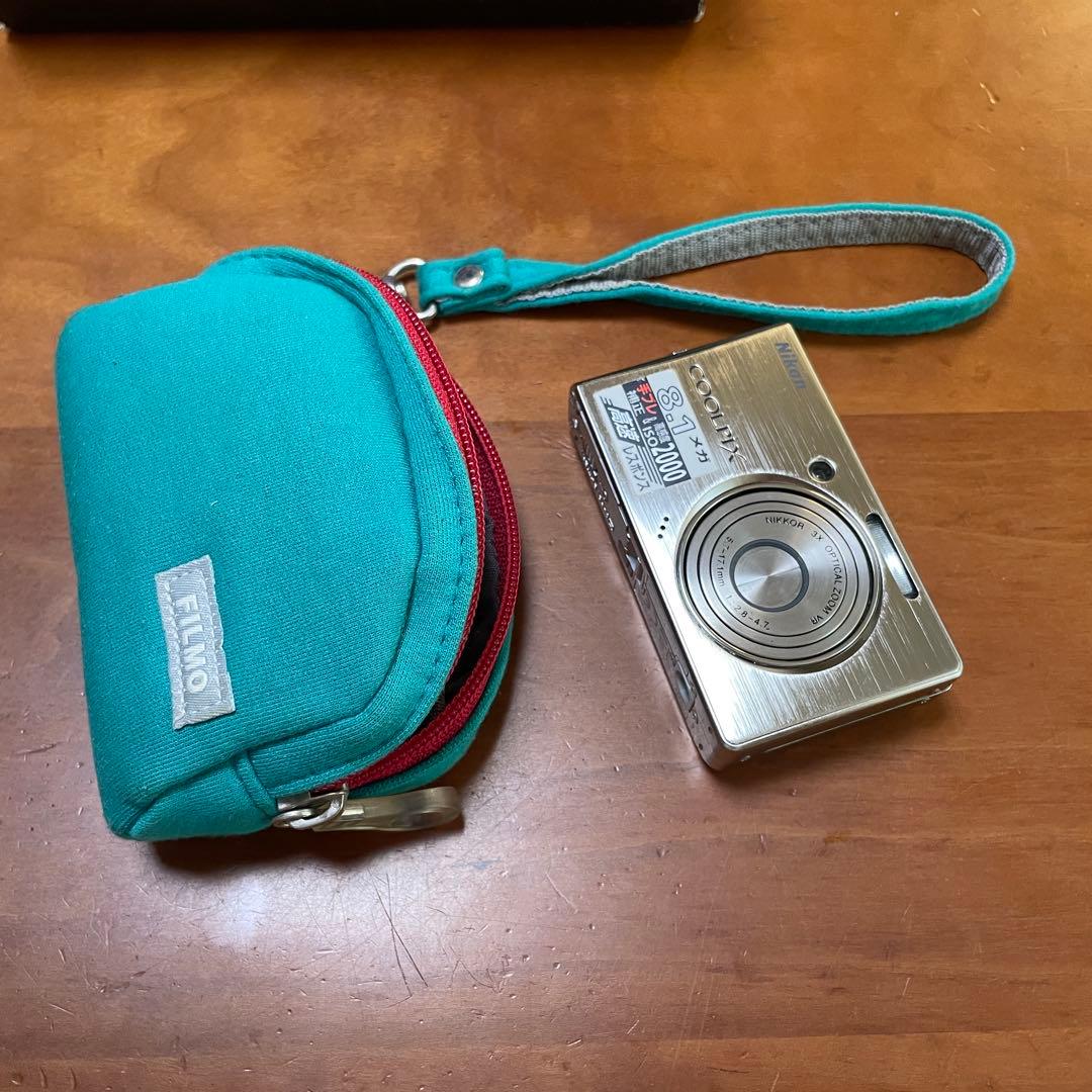 Nikon COOLPIX S510 コンパクトデジカメ シルバー バッテリー付