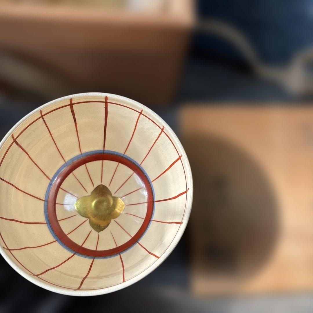 押小路焼き抹茶碗寿