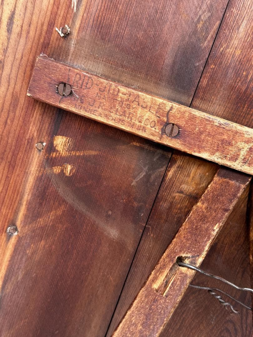 RID-JID STANDARD 350 木製折りたたみ式ヴィンテージアイロン台