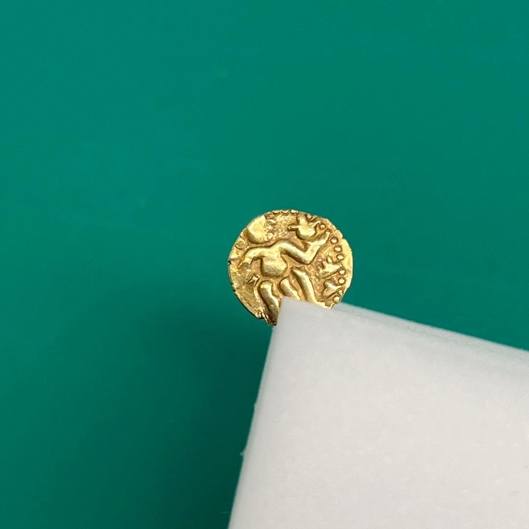 ファナム金貨 チョーラ朝 ラージャラージャ1世 約0.44g No.2136