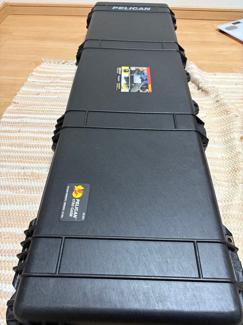 Pelican 1750 ケース ブラック