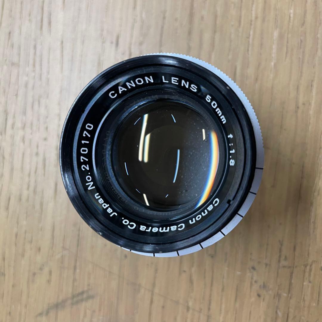 Canon P型 ポピュレール 50mm F1.8 レンジファインダー