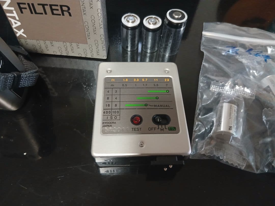 CONTAX G1 フィルムカメラ TLA 140付き