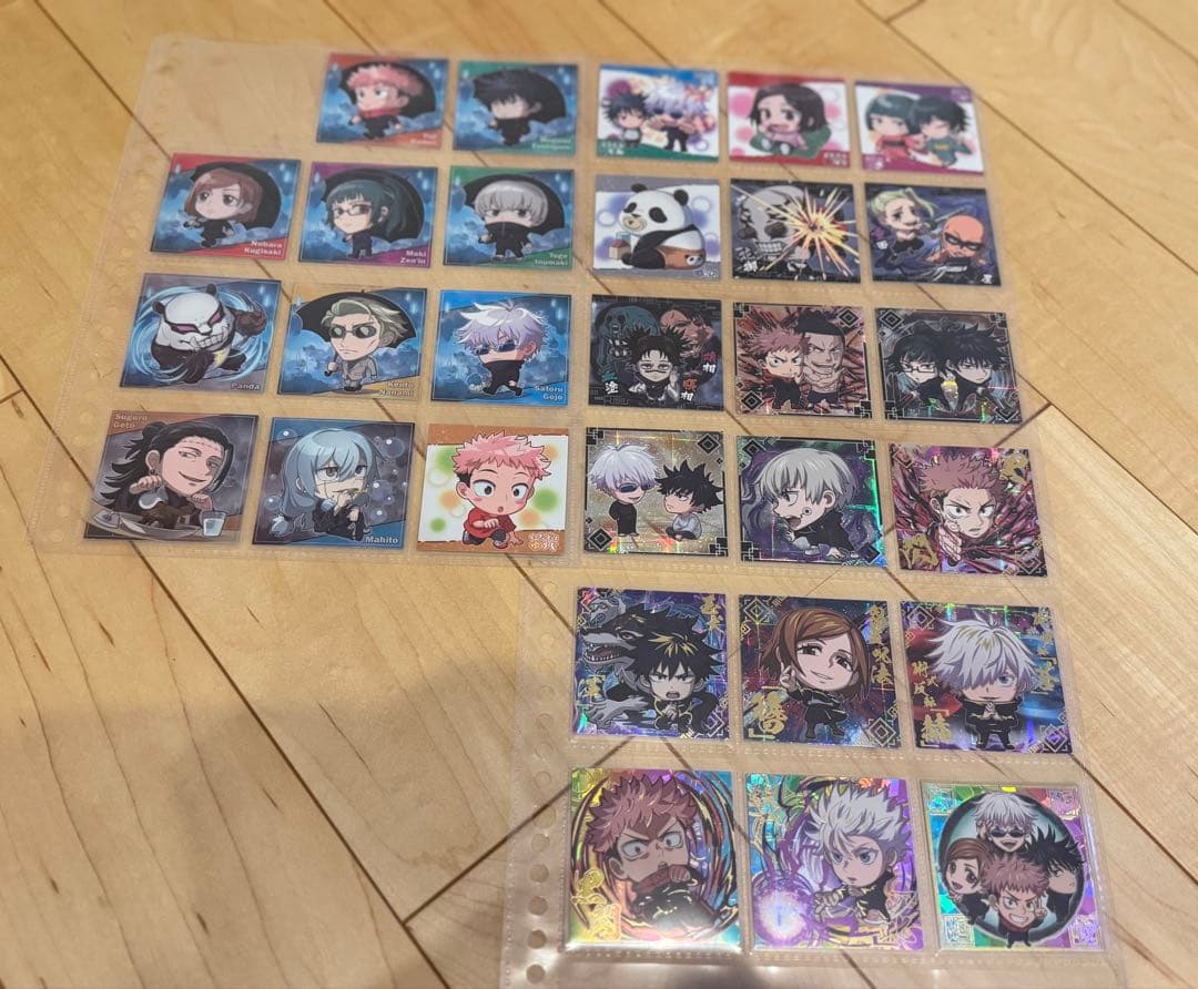 【美品】にふぉるめーしょん 呪術廻戦 シールウエハース 1〜8弾 フルコンプ