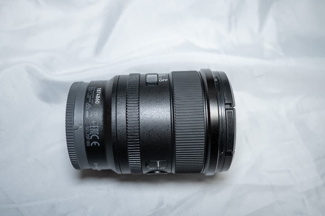 中古美品　SONY FE 20mm F1.8 G レンズ（SEL 20F18G）