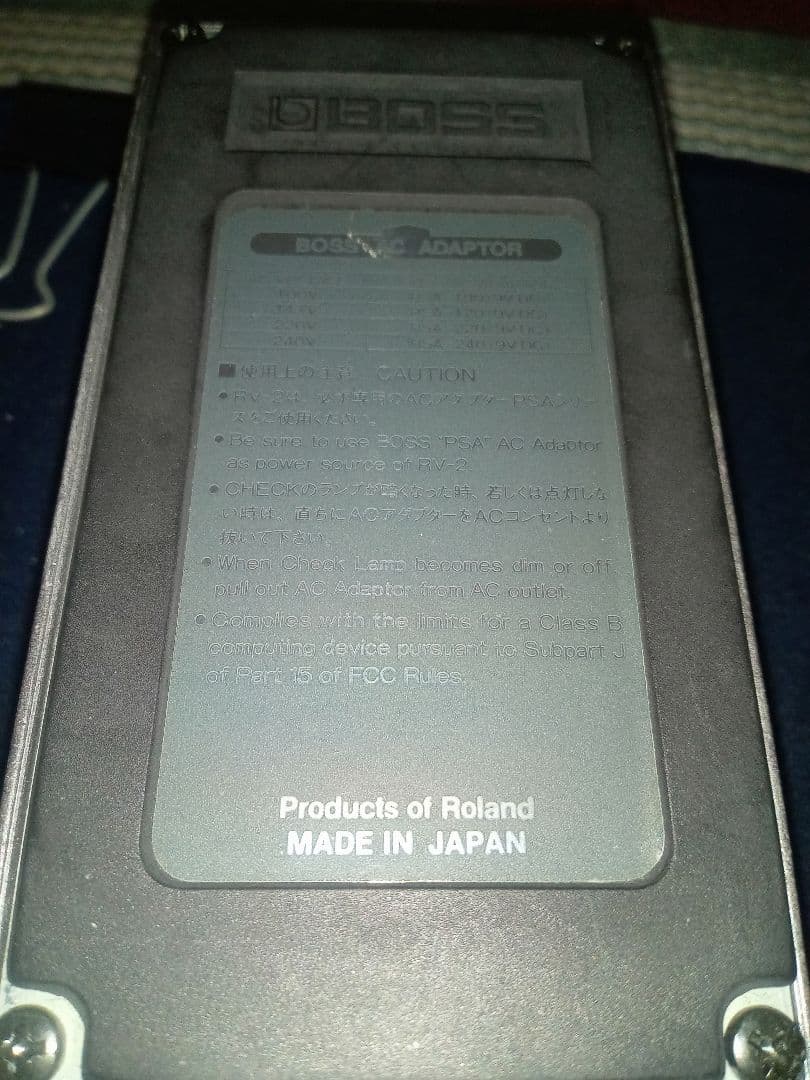 BOSS RV-2 made in japan 日本製