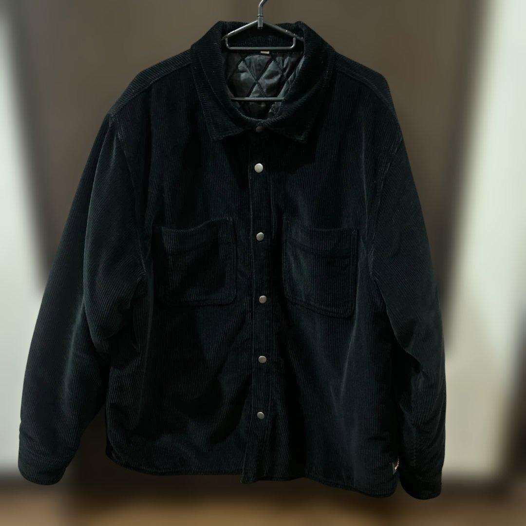 STUSSY WORKGEAR コーデュロイジャケット 黒 厚手