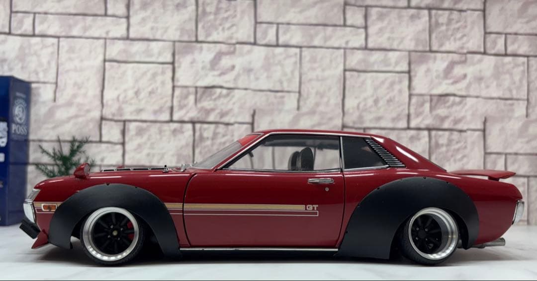 1/18ミニカー　オートアート　ダルマ　セリカ　ワークス　ワタナベ深リムカスタム