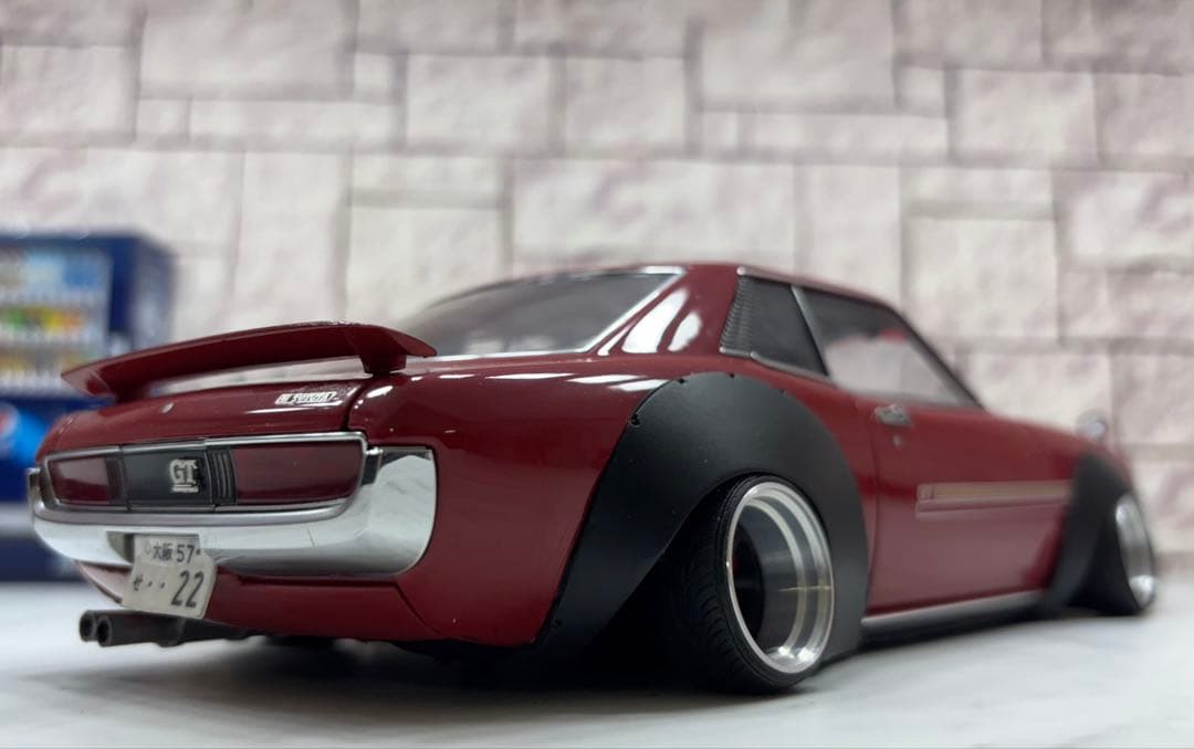 1/18ミニカー　オートアート　ダルマ　セリカ　ワークス　ワタナベ深リムカスタム