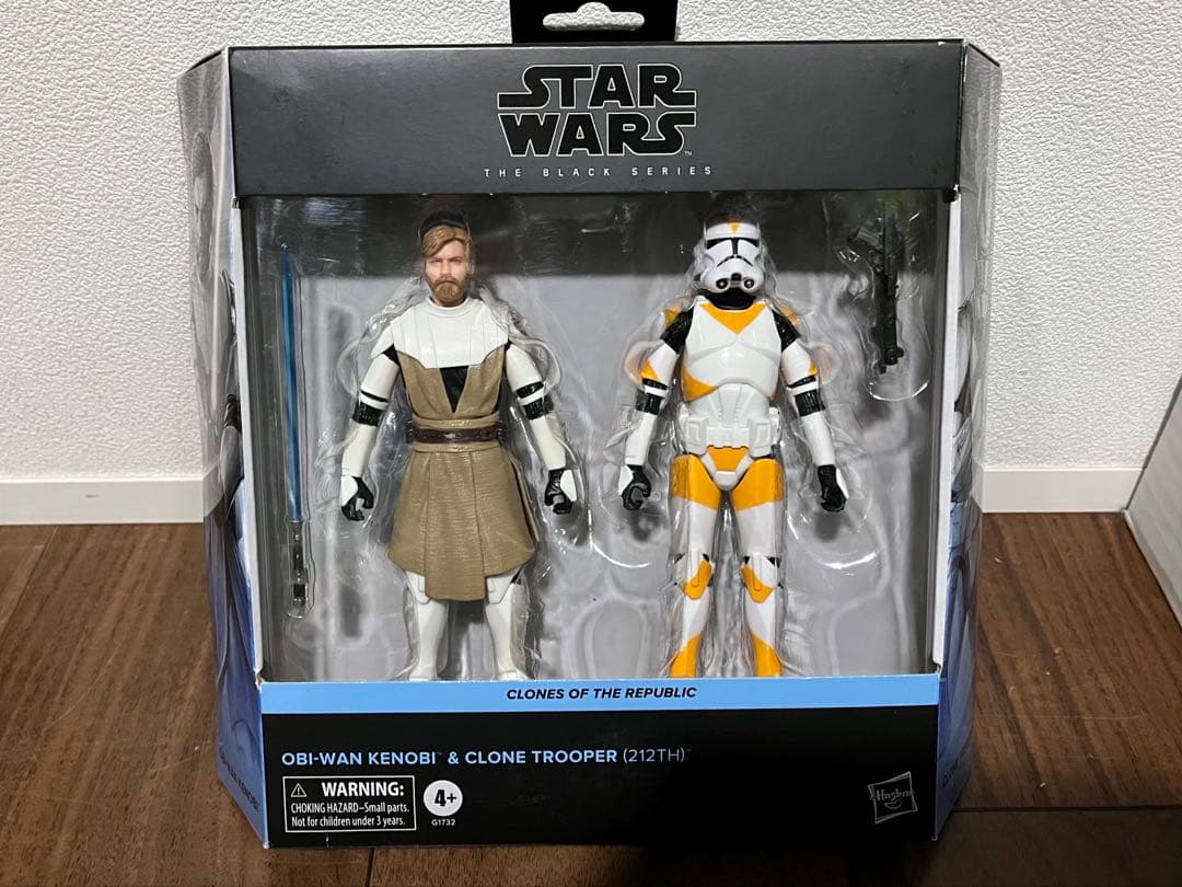 未開封スターウォーズブラックシリーズ　オビワンケノービ　212クローントルーパー