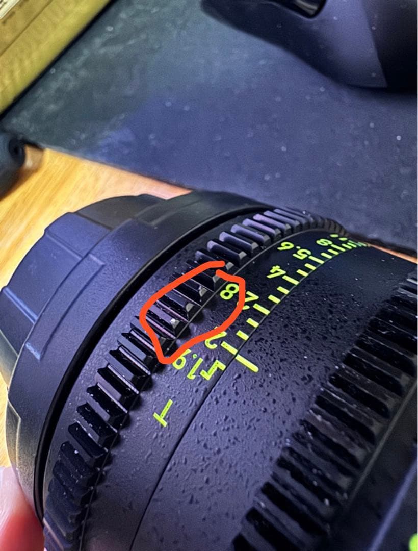 Nisi Athena prime 35mm T1.9 シネマレンズ PL