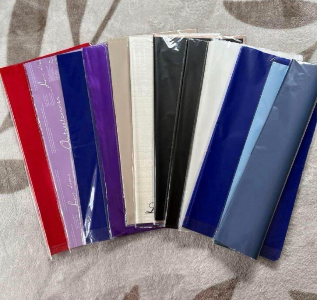 ラッピング紙の見本ページ