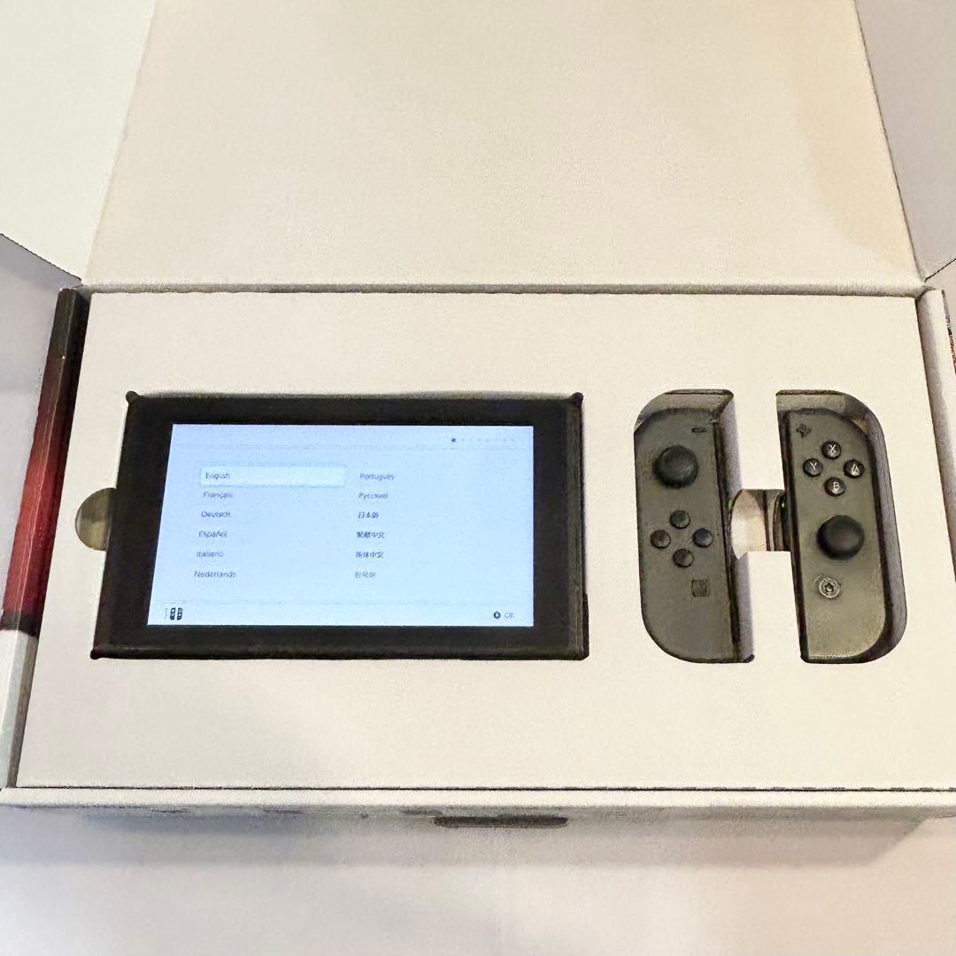 Nintendo Switch 本体 グレー microSDカードセット